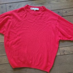 Vintage red sweater shirt
